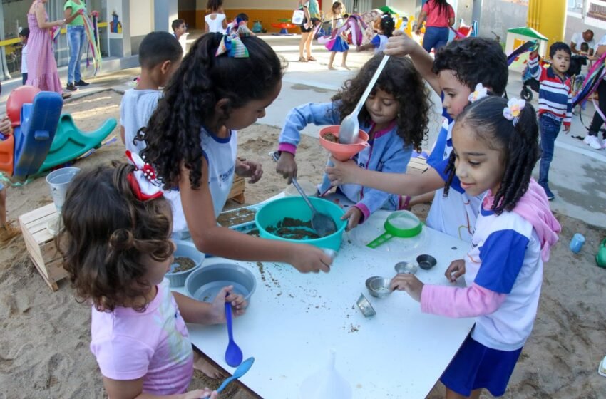  Semana Mundial do Brincar estimula instituições de ensino teixeirenses na integração entre brincadeiras e a natureza