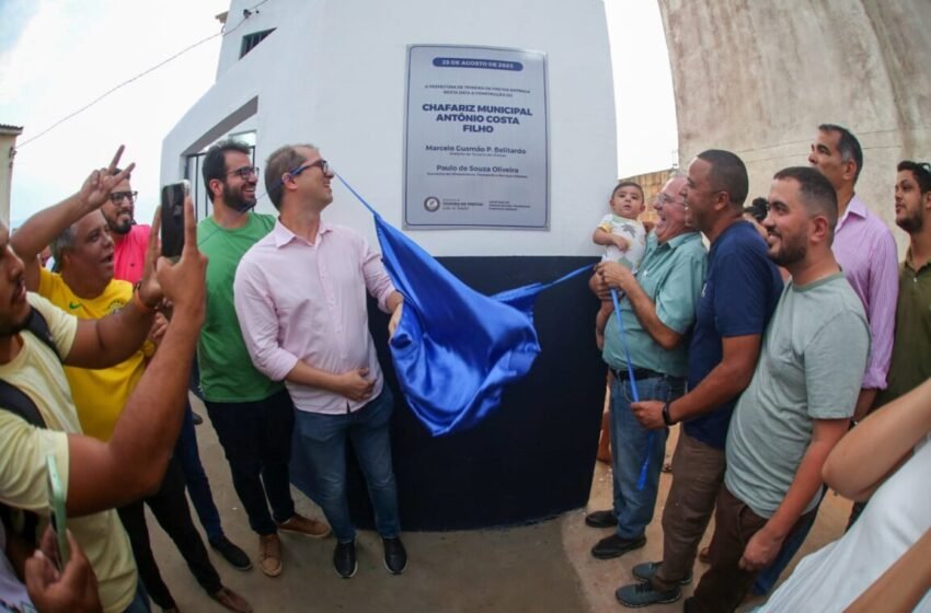  Inauguração do Chafariz Municipal Antônio Costa Filho ocorreu nesta sexta (25)
