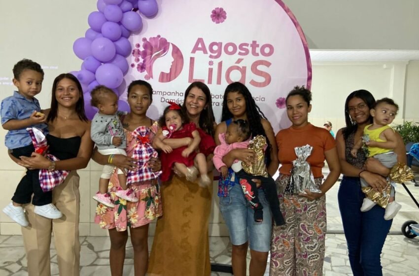  Agosto Lilás: Prefeitura de Medeiros Neto realiza ação em prol do combate à violência contra a mulher