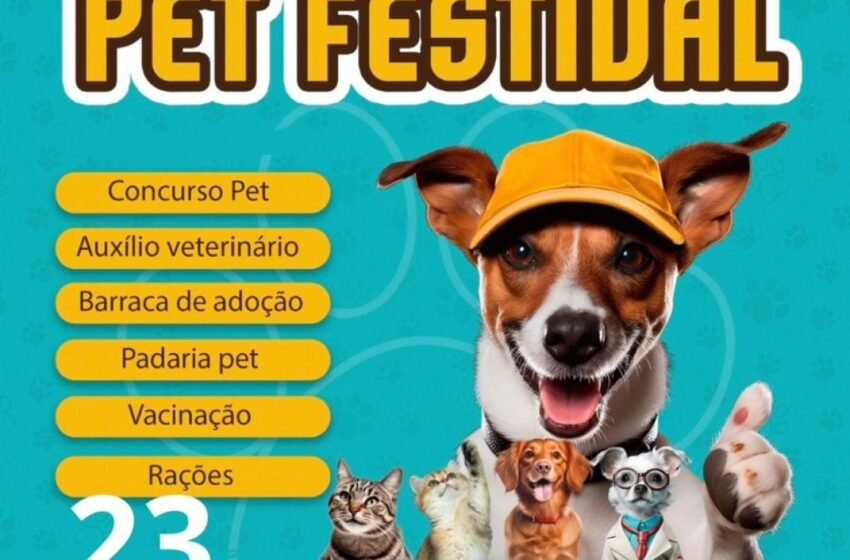  1º Pet Festival foi remarcado para o dia 23 de setembro em Medeiros Neto