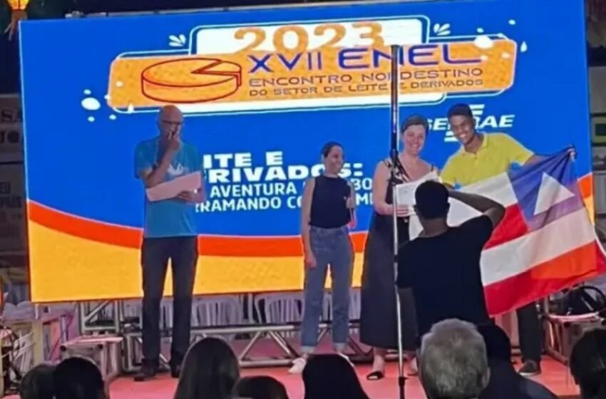  Produtores de queijo de Medeiros Neto são premiados no XVII ENEL em Campina Grande, Paraíba