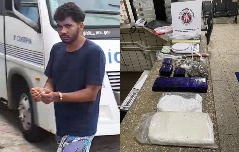  Polícia prende traficante que recebia drogas de presidiário em Itamaraju