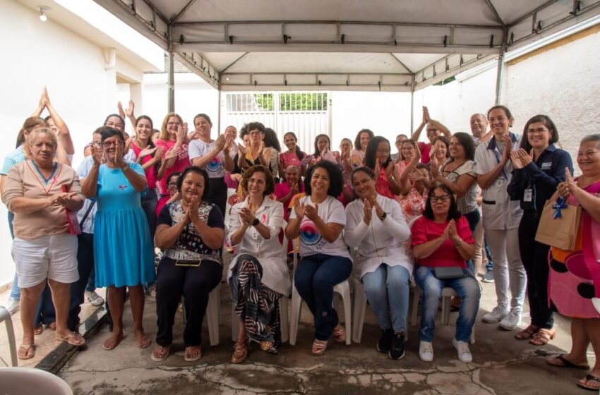  Outubro Rosa: posto de saúde promoveu evento voltado à conscientização sobre o câncer de mama nesta terça (22)