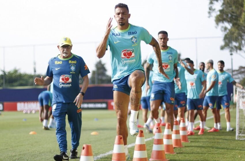  Seleção Brasileira vai treinar no Barradão para partida contra Uruguai