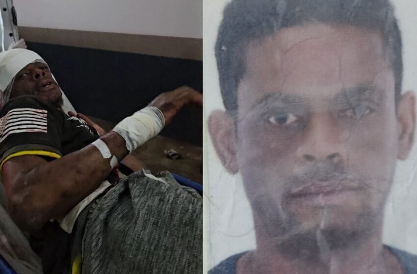  Homem é ferido com golpes de facão após desentendimento com amigo em Nova Lídice