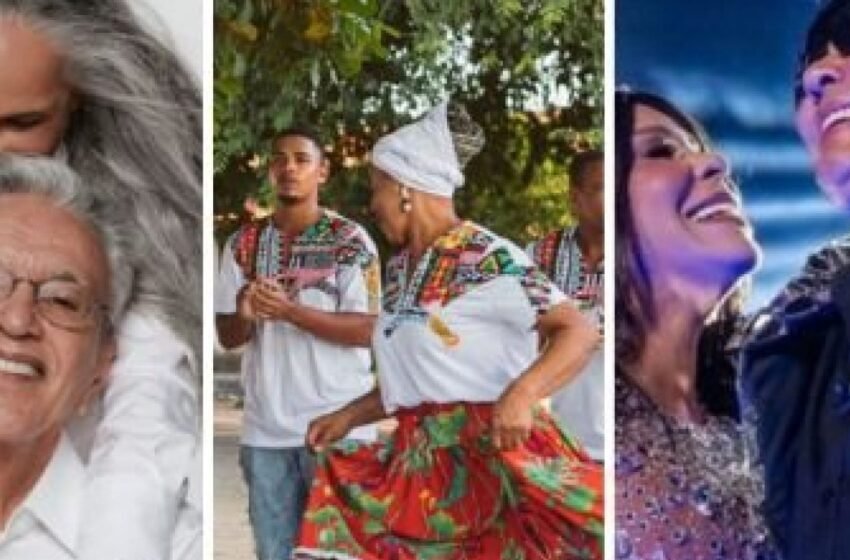  Caetano & Bethânia, Festival de Roda de Samba e Fenagro; confira agenda cultural do fim de semana