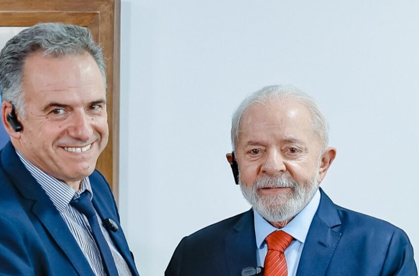  Lula recebe presidente eleito do Uruguai no Palácio do Planalto