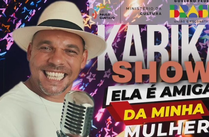  Karica Show lança cover de Seu Jorge com apoio da Lei Paulo Gustavo