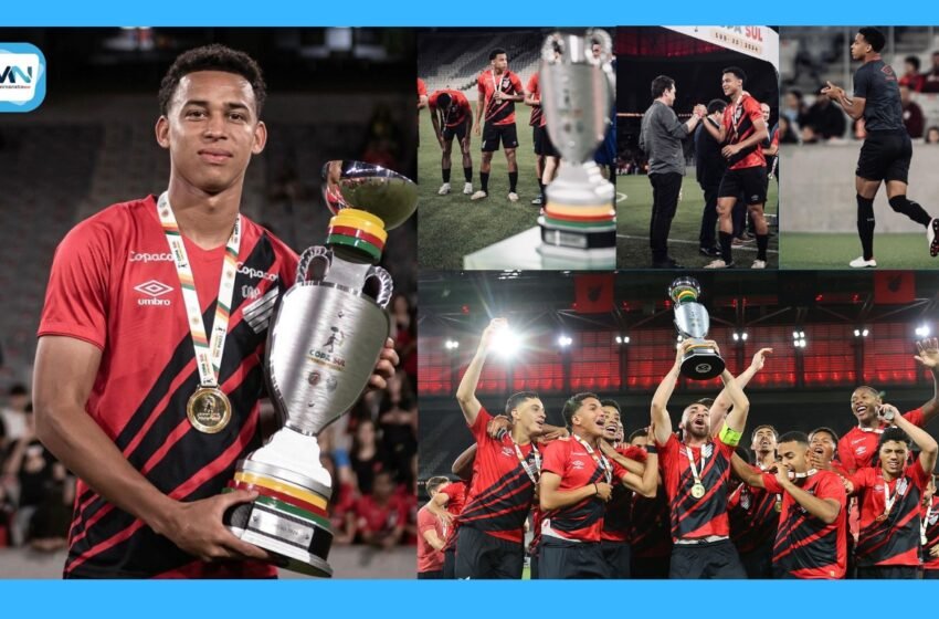  Deivison da Vila para o Mundo: Jovem atleta de Nova L&iacute;dice, interior de Medeiros Neto, &eacute; Campe&atilde;o da Copa Sul Sub-20 pelo Athletico Paranaense