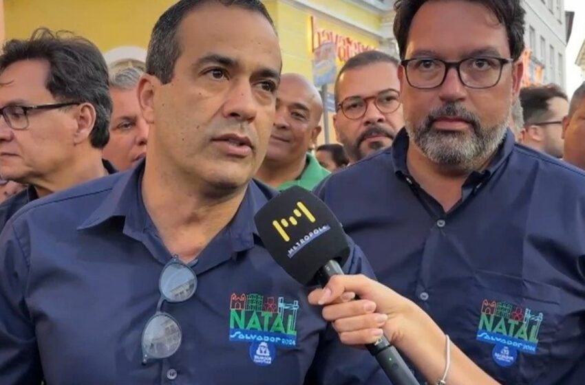  Bruno Reis inicia programação do Natal Luz no Pelourinho: “projeto se confirmou um verdadeiro sucesso”