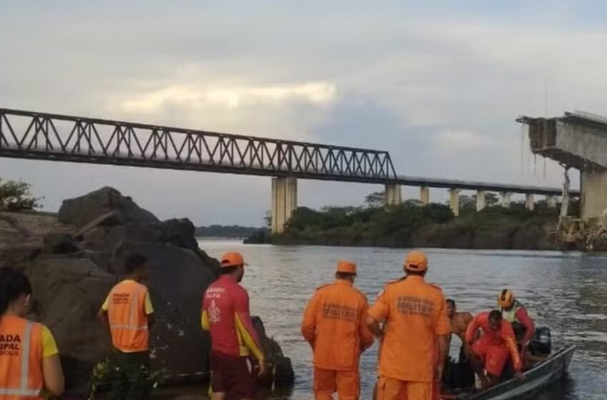  Ministro dos Transportes anuncia R$ 100 milhões para reconstrução de ponte que caiu entre MA e TO