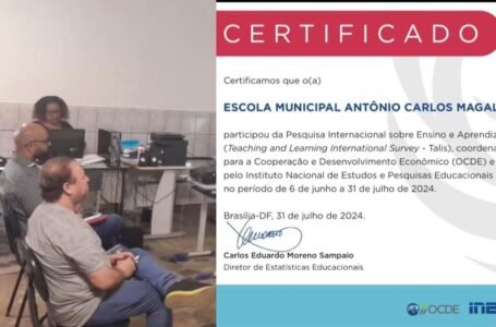 Escola do campo de Medeiros Neto é certificada por participação em Pesquisa Internacional