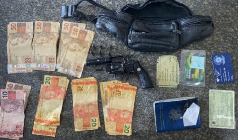  Homem é peso por porte ilegal de arma de fogo em Guaratinga