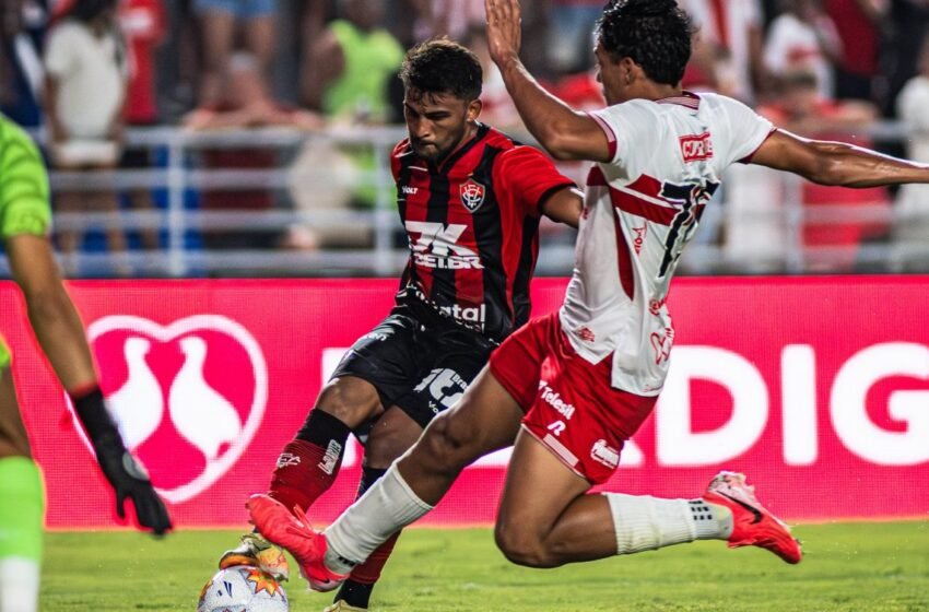  Em Maceió, Vitória arranca empate com o CRB na estreia da Copa do Nordeste