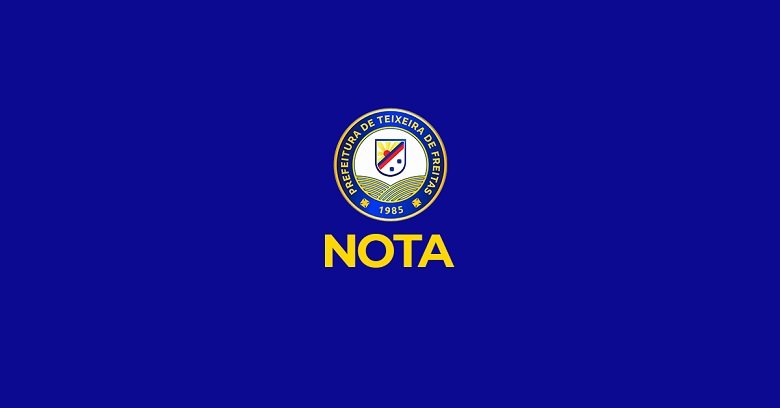  Nota de esclarecimento sobre estoque de medicamentos nas unidades de saúde em Teixeira de Freitas