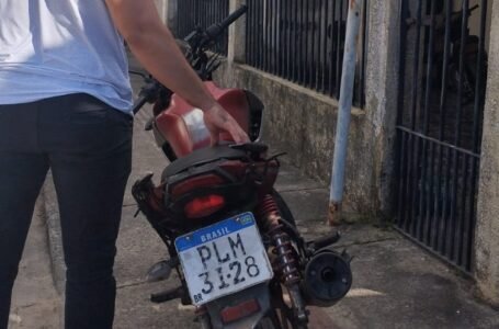 Polícia Civil recupera motocicleta roubada de Teixeira de Freitas em Nova Viçosa