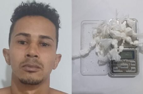 “Recebo drogas toda semana”, diz homem preso em flagrante por tráfico em Itanhém