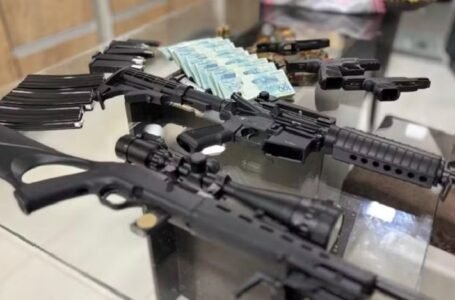 Sete pessoas são presas suspeitas de comércio ilegal de armas e munições